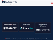 Tablet Screenshot of bcsystems.com.au